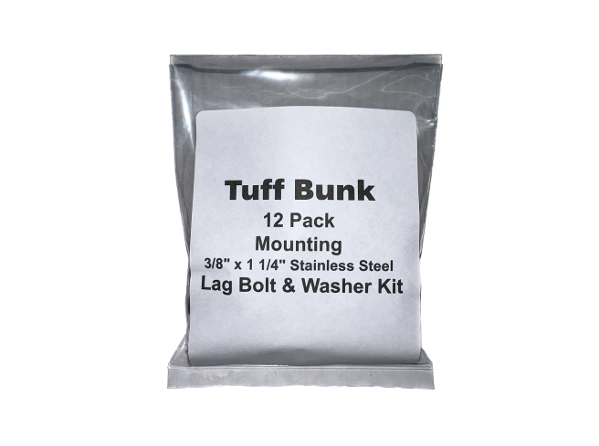 Tuff Bunk Boat Trailer Board Lag Bolt And Washer Kit