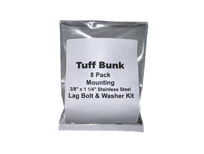 Lag Bolt & Washer Kit 8 pack Tuff Bunk